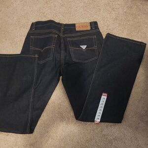 Guess Women's Dark Blue Flare Jeans